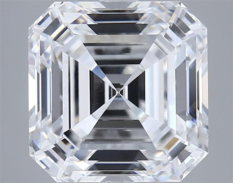 Loose Diamond - ASSCHER 5.01ct D VVS2: Loose Diamond - ASSCHER 5.01ct D VVS2 Source: This is a real non-mined Diamond that has been grown in a lab Shape: ASSCHER Carats: 5.01 Color: D Clarity: VVS2 Certification: IGI Condition: Pre-Owned P