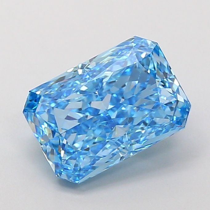 Loose Diamond - RADIANT 3.01ct Fancy Vivid Blue VS1 (1 of 1)