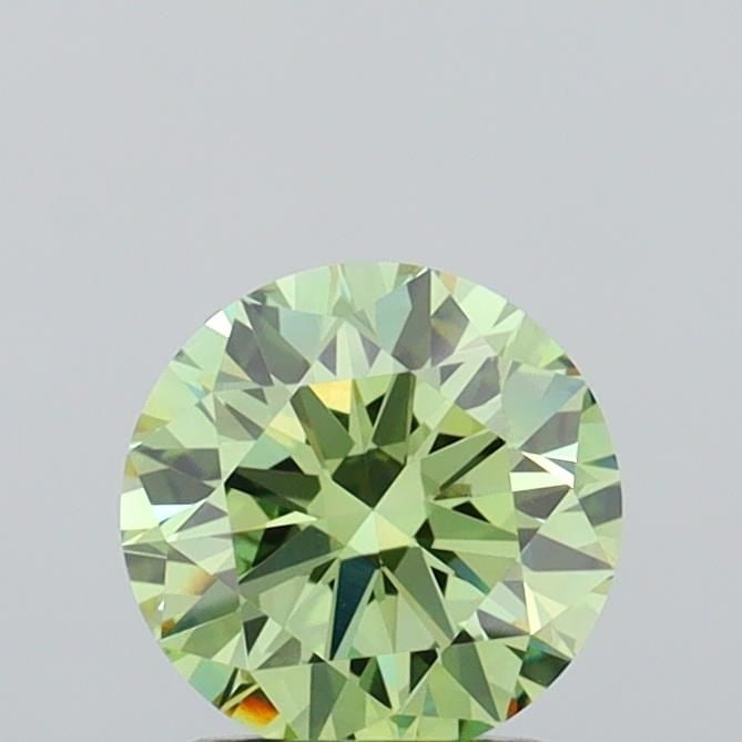 Loose Diamond - ROUND 1.52ct Fancy Vivid Green VS2: Loose Diamond - ROUND 1.52ct Fancy Vivid Green VS2 Source: This is a real non-mined Diamond that has been grown in a lab Shape: ROUND Carats: 1.52 Color: Fancy Vivid Green Certification: IGI Video: