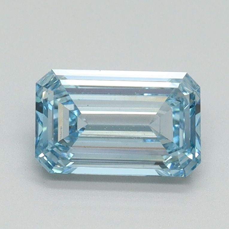 Loose Diamond - EMERALD 1.03ct Fancy Intense Blue VS1: Loose Diamond - EMERALD 1.03ct Fancy Intense Blue VS1 Source: This is a real non-mined Diamond that has been grown in a lab Shape: EMERALD Carats: 1.03 Color: Fancy Intense Blue Certification: IGI Vid