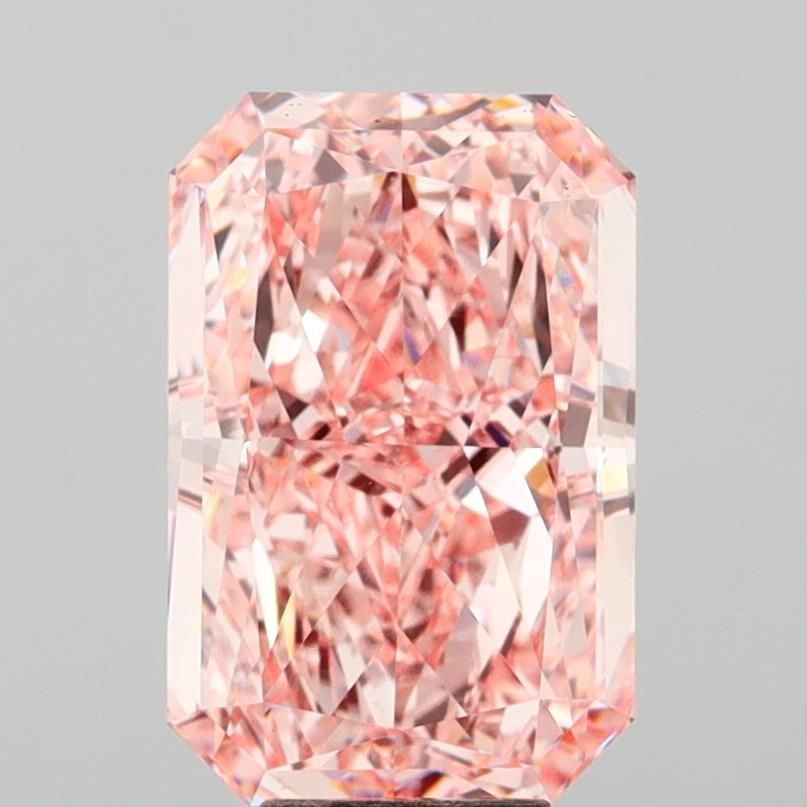 Loose Diamond - RADIANT 8.09ct Fancy Intense Pink VVS2: Loose Diamond - RADIANT 8.09ct Fancy Intense Pink VVS2 Source: This is a real non-mined Diamond that has been grown in a lab Shape: RADIANT Carats: 8.09 Color: Fancy Intense Pink Certification: IGI Vi
