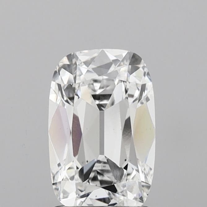 Loose Diamond - OLD MINER 6.52ct F VVS2: Loose Diamond - OLD MINER 6.52ct F VVS2 Source: This is a real non-mined Diamond that has been grown in a lab Shape: OLD MINER Carats: 6.52 Color: F Clarity: VVS2 Certification: IGI Condition: Pre-Own