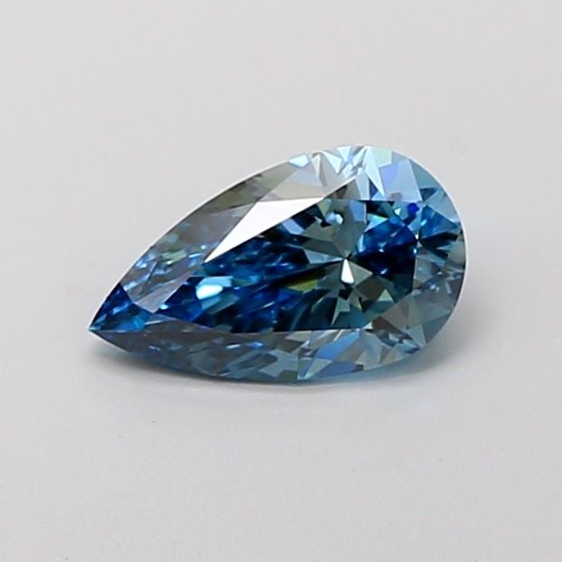 Loose Diamond - PEAR 1.27ct Fancy Vivid Blue VS1: Loose Diamond - PEAR 1.27ct Fancy Vivid Blue VS1 Source: This is a real non-mined Diamond that has been grown in a lab Shape: PEAR Carats: 1.27 Color: Fancy Vivid Blue Certification: IGI Video: