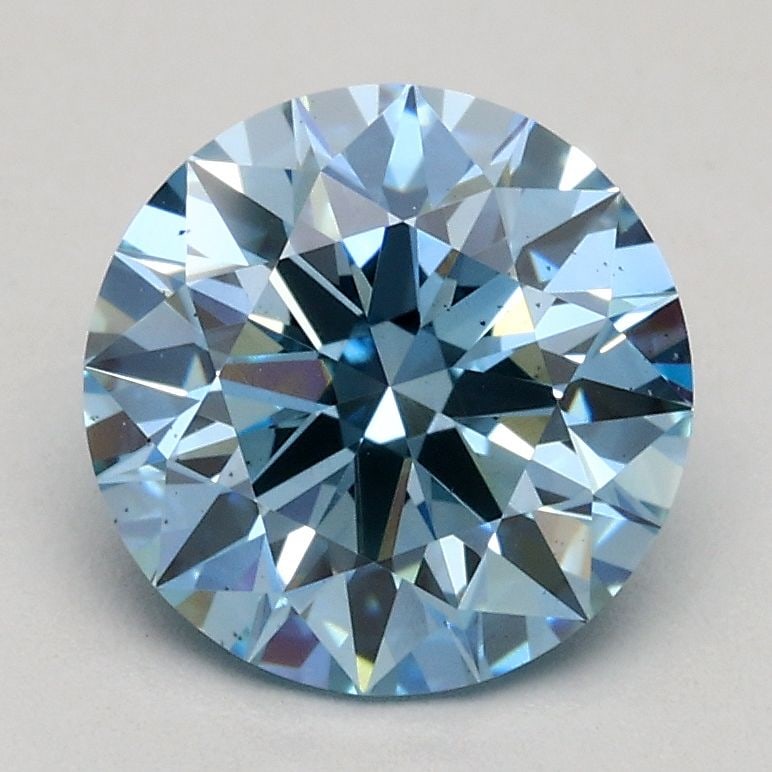 Ideal Loose Diamond - ROUND 1.49ct Fancy Intense Blue SI1: Ideal Loose Diamond - ROUND 1.49ct Fancy Intense Blue SI1 Source: This is a real non-mined Diamond that has been grown in a lab Shape: ROUND Carats: 1.49 Color: Fancy Intense Blue Certification: IGI V