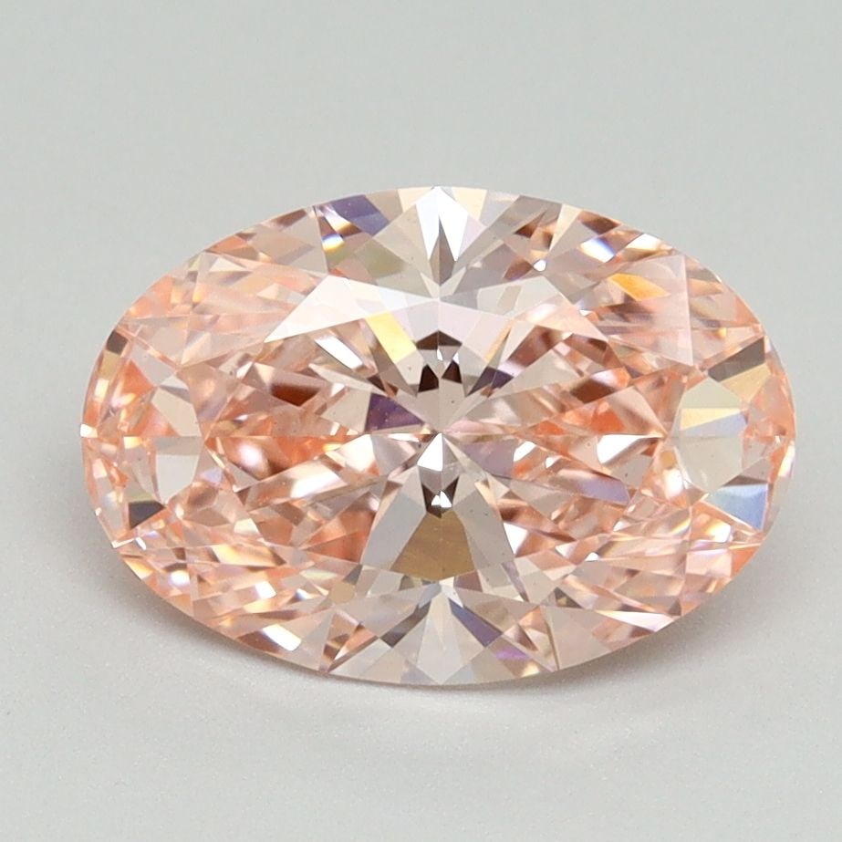 Loose Diamond - OVAL 2.17ct Fancy Vivid Pink VS1: Loose Diamond - OVAL 2.17ct Fancy Vivid Pink VS1 Source: This is a real non-mined Diamond that has been grown in a lab Shape: OVAL Carats: 2.17 Color: Fancy Vivid Pink Certification: IGI Video: