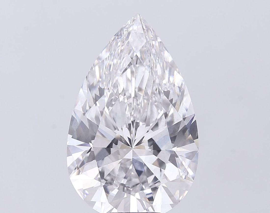 Loose Diamond - PEAR 9.09ct F VS2: Loose Diamond - PEAR 9.09ct F VS2 Source: This is a real non-mined Diamond that has been grown in a lab Shape: PEAR Carats: 9.09 Color: F Clarity: VS2 Certification: IGI Video: