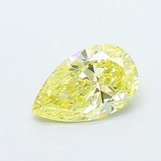 Loose Diamond - PEAR 0.53ct Fancy Intense Yellow VVS2: Loose Diamond - PEAR 0.53ct Fancy Intense Yellow VVS2 Source: This is a real non-mined Diamond that has been grown in a lab Shape: PEAR Carats: 0.53 Color: Fancy Intense Yellow Certification: IGI Vide