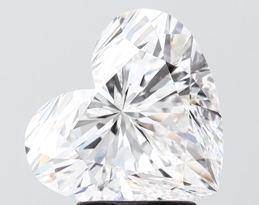 Loose Diamond - HEART 3.54ct E VVS2: Loose Diamond - HEART 3.54ct E VVS2 Source: This is a real non-mined Diamond that has been grown in a lab Shape: HEART Carats: 3.54 Color: E Clarity: VVS2 Certification: IGI Video: