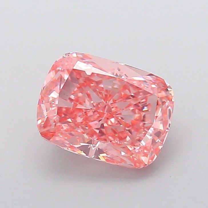 Loose Diamond - CUSHION MODIFIED 3.04ct Fancy Vivid Pink VS1: Loose Diamond - CUSHION MODIFIED 3.04ct Fancy Vivid Pink VS1 Source: This is a real non-mined Diamond that has been grown in a lab Shape: CUSHION MODIFIED Carats: 3.04 Color: Fancy Vivid Pink Certific