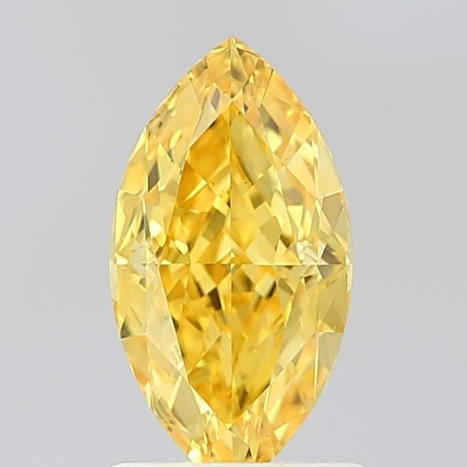 Loose Diamond - MARQUISE 1.09ct Fancy Vivid Yellow VS1: Loose Diamond - MARQUISE 1.09ct Fancy Vivid Yellow VS1 Source: This is a real non-mined Diamond that has been grown in a lab Shape: MARQUISE Carats: 1.09 Color: Fancy Vivid Yellow Certification: IGI