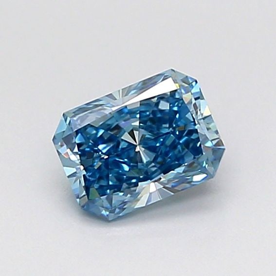 Loose Diamond - RADIANT 0.53ct Faint Blue VVS2: Loose Diamond - RADIANT 0.53ct Faint Blue VVS2 Source: This is a real non-mined Diamond that has been grown in a lab Shape: RADIANT Carats: 0.53 Color: Faint Blue Certification: NONE Video: