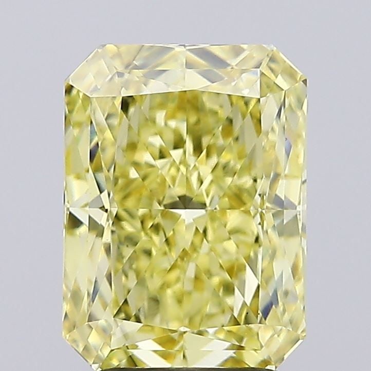 Loose Diamond - RADIANT 3.09ct Fancy Intense Yellow VS1: Loose Diamond - RADIANT 3.09ct Fancy Intense Yellow VS1 Source: This is a real non-mined Diamond that has been grown in a lab Shape: RADIANT Carats: 3.09 Color: Fancy Intense Yellow Certification: