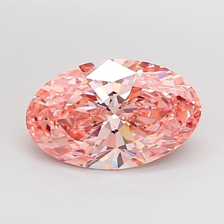 Loose Diamond - OVAL 3.01ct Fancy Intense Pink VS1: Loose Diamond - OVAL 3.01ct Fancy Intense Pink VS1 Source: This is a real non-mined Diamond that has been grown in a lab Shape: OVAL Carats: 3.01 Color: Fancy Intense Pink Certification: IGI Video: