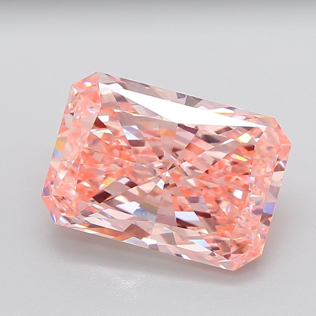 Loose Diamond - RADIANT 13.0ct Fancy Vivid Pink VVS2 (1 of 1)