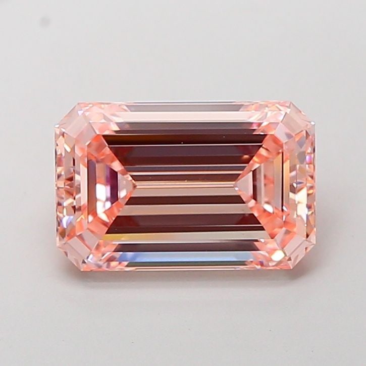 Loose Diamond - EMERALD 4.05ct Fancy Intense Pink VS1: Loose Diamond - EMERALD 4.05ct Fancy Intense Pink VS1 Source: This is a real non-mined Diamond that has been grown in a lab Shape: EMERALD Carats: 4.05 Color: Fancy Intense Pink Certification: IGI Vid