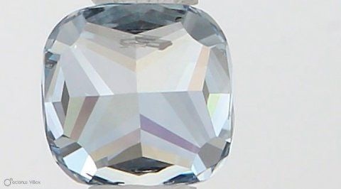 Loose Diamond - CUSHION MODIFIED 0.35ct Fancy Intense Blue SI2: Loose Diamond - CUSHION MODIFIED 0.35ct Fancy Intense Blue SI2 Source: This is a real non-mined Diamond that has been grown in a lab Shape: CUSHION MODIFIED Carats: 0.35 Color: Fancy Intense Blue Cert