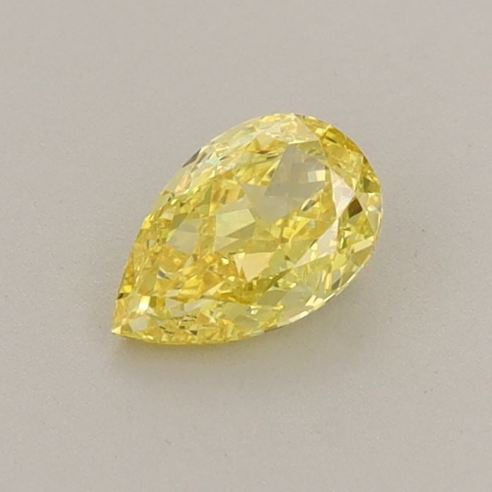 Loose Diamond - PEAR 0.48ct Fancy Vivid Yellow VVS1: Loose Diamond - PEAR 0.48ct Fancy Vivid Yellow VVS1 Source: This is a real non-mined Diamond that has been grown in a lab Shape: PEAR Carats: 0.48 Color: Fancy Vivid Yellow Certification: IGI PLEASE N