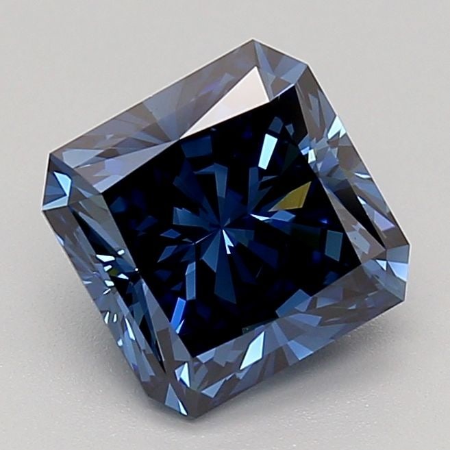 Loose Diamond - CUSHION 2.05ct Fancy Deep Blue VVS2: Loose Diamond - CUSHION 2.05ct Fancy Deep Blue VVS2 Source: This is a real non-mined Diamond that has been grown in a lab Shape: CUSHION Carats: 2.05 Color: Fancy Deep Blue Certification: IGI Video: