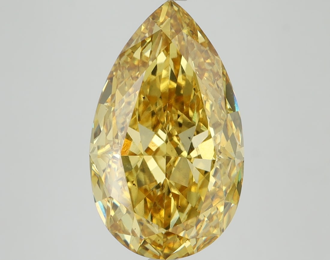 Loose Diamond - PEAR 6.44ct YELLOW VS2 (1 of 1)