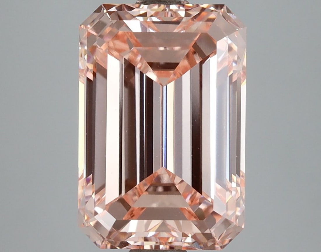 Loose Diamond - EMERALD 5.03ct Fancy Intense Pink VS1 (1 of 1)