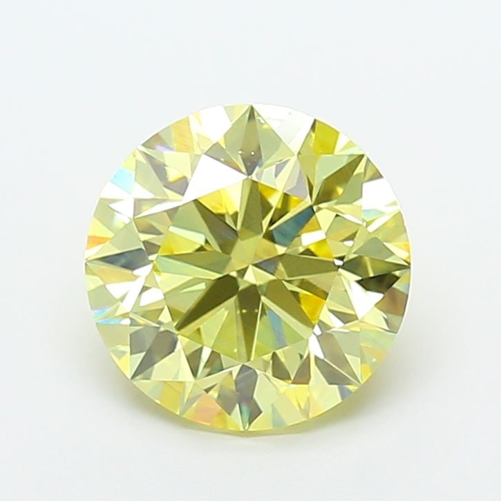 Loose Diamond - ROUND 4.03ct Fancy Intense Yellow VS1: Loose Diamond - ROUND 4.03ct Fancy Intense Yellow VS1 Source: This is a real non-mined Diamond that has been grown in a lab Shape: ROUND Carats: 4.03 Color: Fancy Intense Yellow Certification: IGI