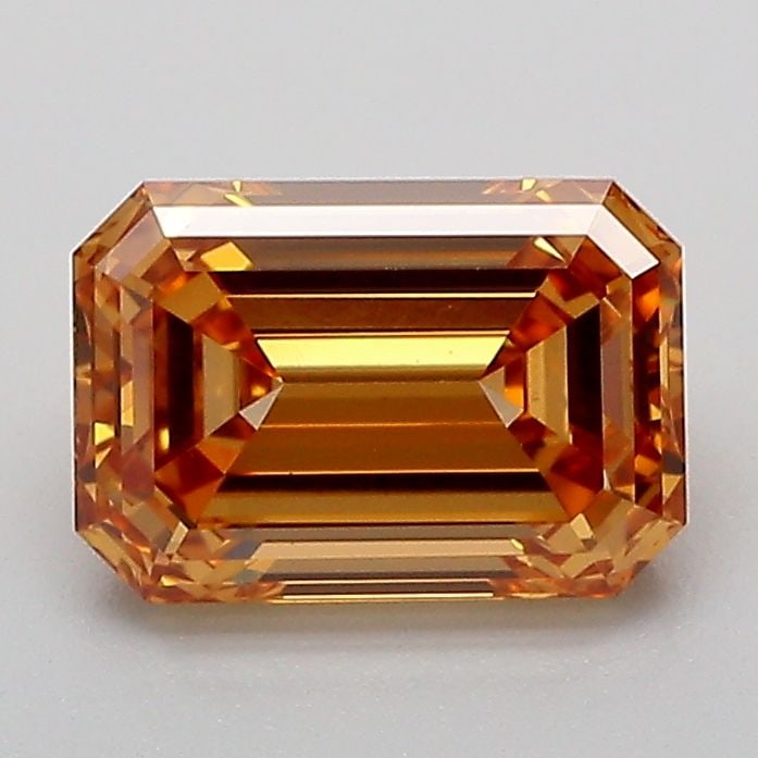 Loose Diamond - EMERALD 1.6ct Fancy Light Yellowish Brown VS1: Loose Diamond - EMERALD 1.6ct Fancy Light Yellowish Brown VS1 Source: This is a real non-mined Diamond that has been grown in a lab Shape: EMERALD Carats: 1.6 Color: Fancy Light Yellowish Brown