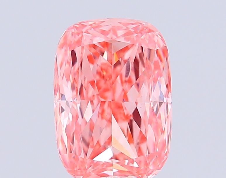 Loose Diamond - CUSHION MODIFIED 2.04ct Fancy Vivid Pink VS1: Loose Diamond - CUSHION MODIFIED 2.04ct Fancy Vivid Pink VS1 Source: This is a real non-mined Diamond that has been grown in a lab Shape: CUSHION MODIFIED Carats: 2.04 Color: Fancy Vivid Pink