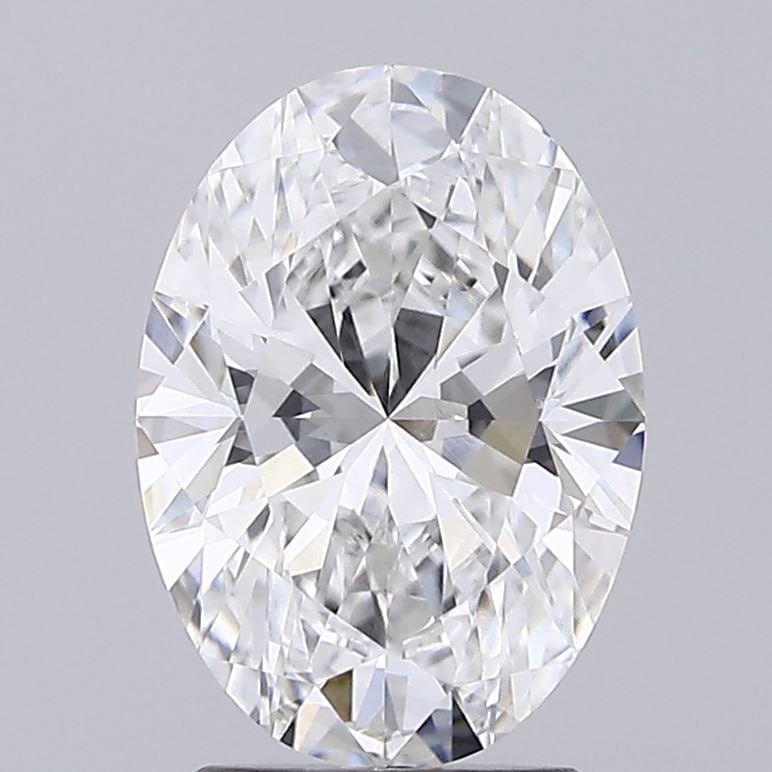 Loose Diamond - OVAL 2.58ct E VVS2: Loose Diamond - OVAL 2.58ct E VVS2 Source: This is a real non-mined Diamond that has been grown in a lab Shape: OVAL Carats: 2.58 Color: E Clarity: VVS2 Certification: IGI Condition: Pre-Owned PLEASE