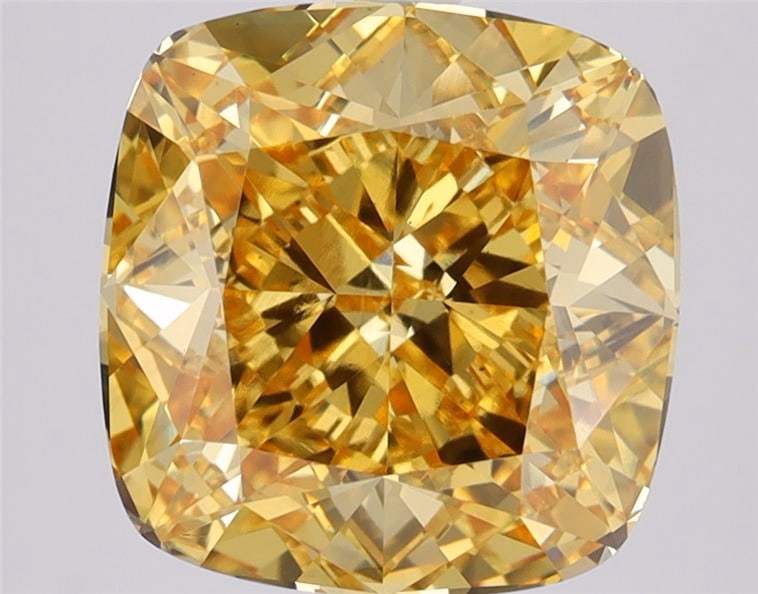 Loose Diamond - CUSHION 6.05ct YELLOW VS1: Loose Diamond - CUSHION 6.05ct YELLOW VS1 Source: This is a real non-mined Diamond that has been grown in a lab Shape: CUSHION Carats: 6.05 Color: YELLOW Clarity: VS1 Certification: IGI Condition: