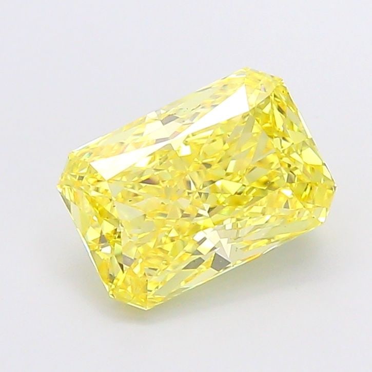 Loose Diamond - RADIANT 3.51ct Fancy Vivid Yellow VS2: Loose Diamond - RADIANT 3.51ct Fancy Vivid Yellow VS2 Source: This is a real non-mined Diamond that has been grown in a lab Shape: RADIANT Carats: 3.51 Color: Fancy Vivid Yellow Certification: IGI