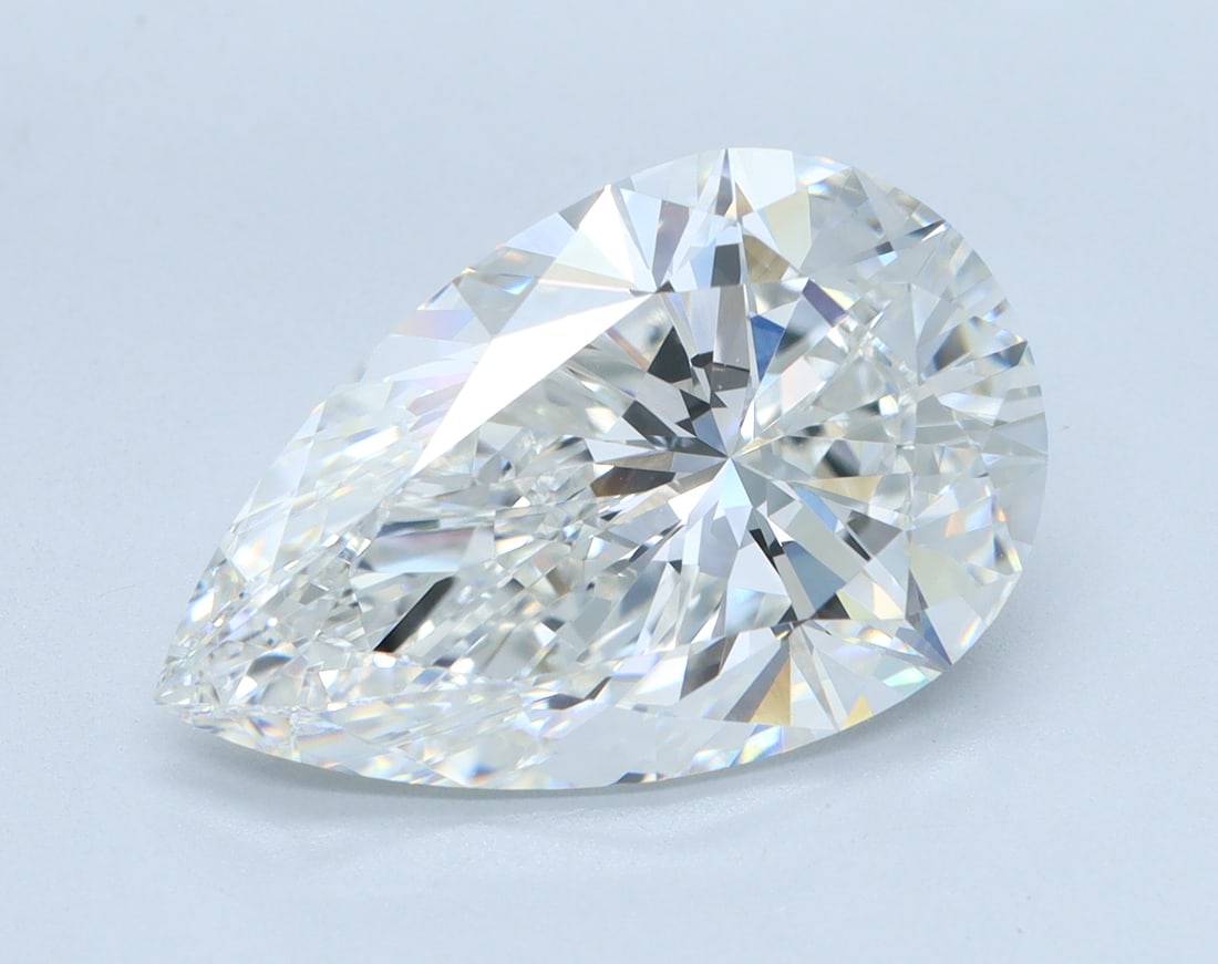 Loose Diamond - PEAR 5.58ct E VVS1 (1 of 1)