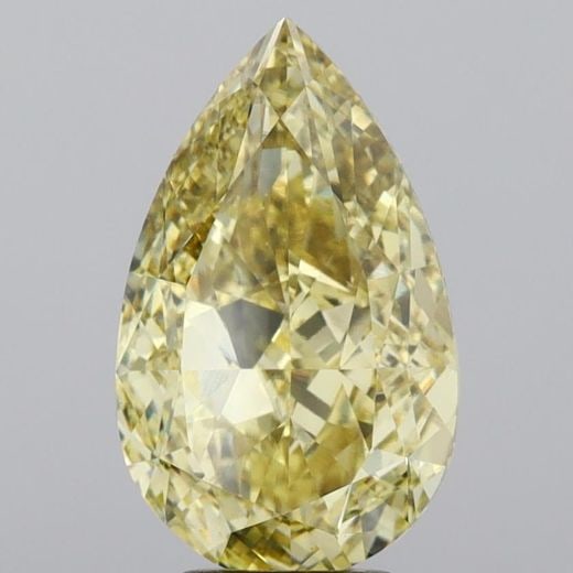 Loose Diamond - PEAR 5.03ct Fancy Yellow VS1: Loose Diamond - PEAR 5.03ct Fancy Yellow VS1 Source: This is a real non-mined Diamond that has been grown in a lab Shape: PEAR Carats: 5.03 Color: Fancy Yellow Certification: IGI Video: Video Link