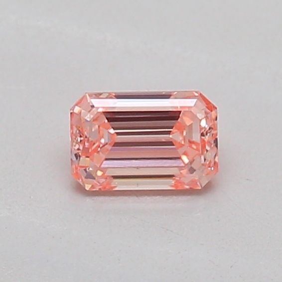 Loose Diamond - EMERALD 0.21ct Fancy Intense Pink VS2: Loose Diamond - EMERALD 0.21ct Fancy Intense Pink VS2 Source: This is a real non-mined Diamond that has been grown in a lab Shape: EMERALD Carats: 0.21 Color: Fancy Intense Pink Certification: IGI Vid
