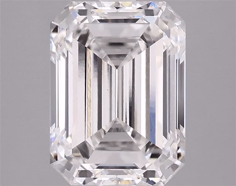Loose Diamond - EMERALD 2.89ct F VS2: Loose Diamond - EMERALD 2.89ct F VS2 Source: This is a real non-mined Diamond that has been grown in a lab Shape: EMERALD Carats: 2.89 Color: F Clarity: VS2 Certification: IGI Condition: Pre-Owned PLE