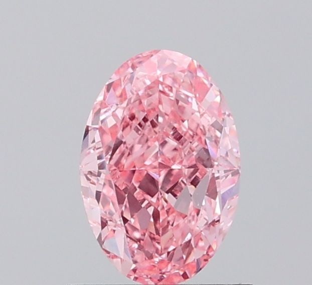 Loose Diamond - OVAL 1.07ct Fancy Vivid Pink VVS2: Loose Diamond - OVAL 1.07ct Fancy Vivid Pink VVS2 Source: This is a real non-mined Diamond that has been grown in a lab Shape: OVAL Carats: 1.07 Color: Fancy Vivid Pink Certification: IGI PLEASE NOTE:
