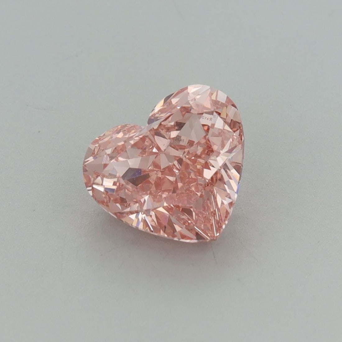 Loose Diamond - HEART 2.02ct Fancy Vivid Pink VS1: Loose Diamond - HEART 2.02ct Fancy Vivid Pink VS1 Source: This is a real non-mined Diamond that has been grown in a lab Shape: HEART Carats: 2.02 Color: Fancy Vivid Pink Certification: IGI Video: