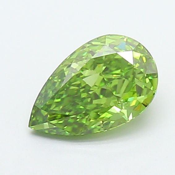 Loose Diamond - PEAR 1.09ct Fancy Vivid Green VVS1: Loose Diamond - PEAR 1.09ct Fancy Vivid Green VVS1 Source: This is a real non-mined Diamond that has been grown in a lab Shape: PEAR Carats: 1.09 Color: Fancy Vivid Green Certification: IGI PLEASE NOT