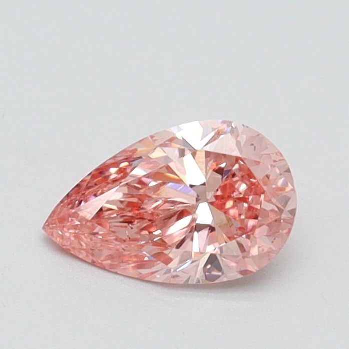 Loose Diamond - PEAR 0.52ct Fancy Intense Pink VS2: Loose Diamond - PEAR 0.52ct Fancy Intense Pink VS2 Source: This is a real non-mined Diamond that has been grown in a lab Shape: PEAR Carats: 0.52 Color: Fancy Intense Pink Certification: IGI Video: