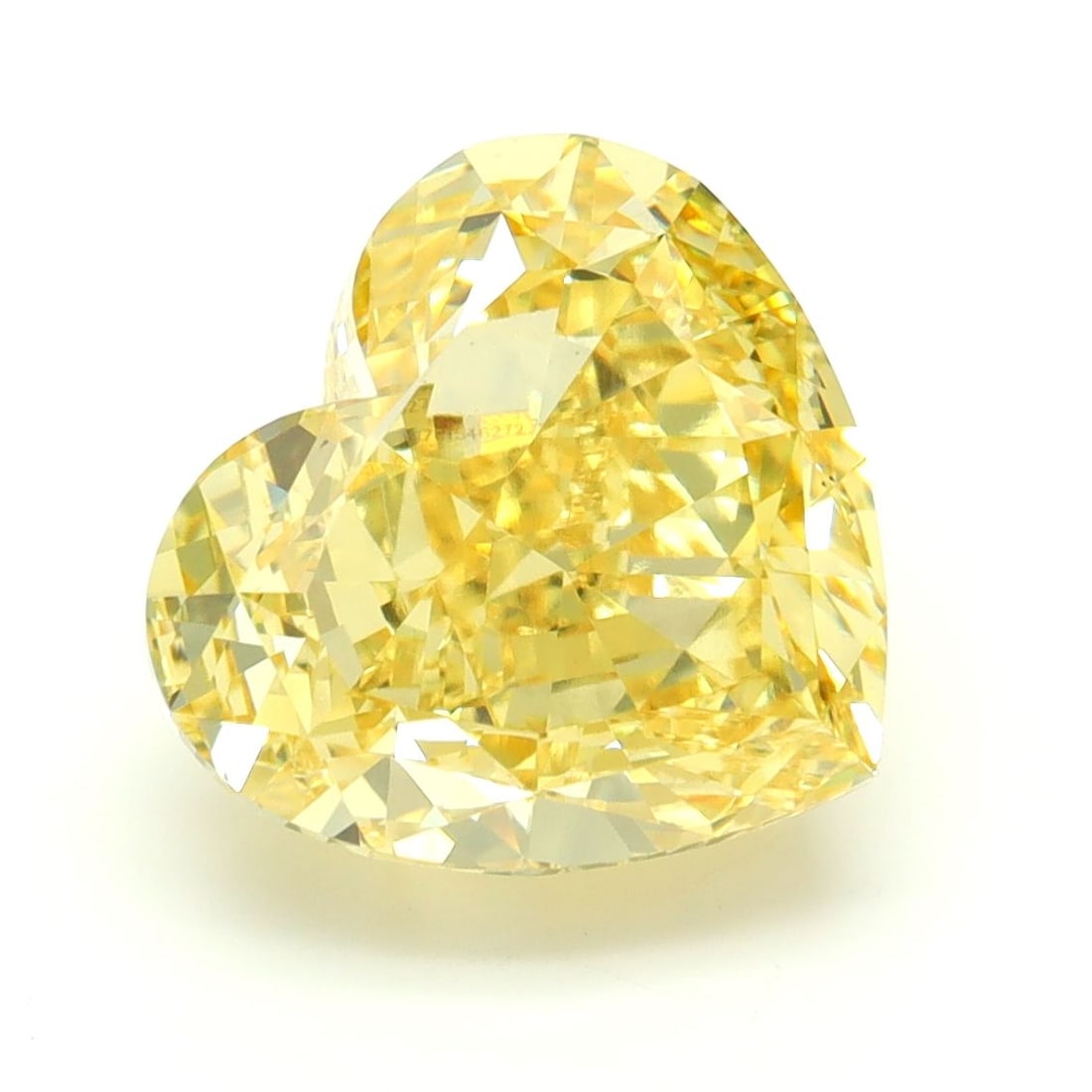 Loose Diamond - HEART 5.55ct Fancy Intense Yellow VS1: Loose Diamond - HEART 5.55ct Fancy Intense Yellow VS1 Source: This is a real non-mined Diamond that has been grown in a lab Shape: HEART Carats: 5.55 Color: Fancy Intense Yellow Certification: IGI Vid