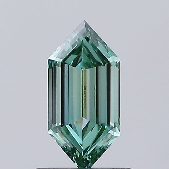 Loose Diamond - HEXAGONAL 0.66ct Fancy Vivid Green VS1: Loose Diamond - HEXAGONAL 0.66ct Fancy Vivid Green VS1 Source: This is a real non-mined Diamond that has been grown in a lab Shape: HEXAGONAL Carats: 0.66 Color: Fancy Vivid Green Certification: IGI V
