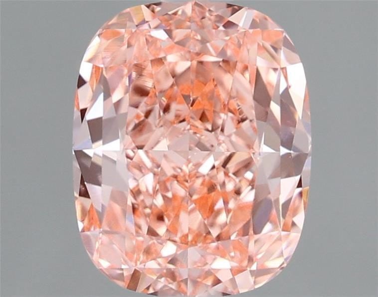 Loose Diamond - CUSHION MODIFIED 1.46ct Fancy Vivid Pink VVS2: Loose Diamond - CUSHION MODIFIED 1.46ct Fancy Vivid Pink VVS2 Source: This is a real non-mined Diamond that has been grown in a lab Shape: CUSHION MODIFIED Carats: 1.46 Color: Fancy Vivid Pink Certifi