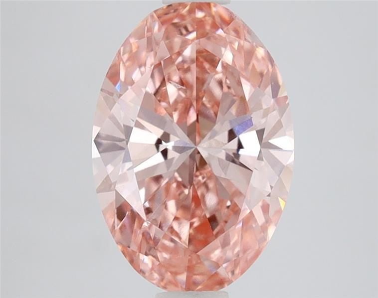Loose Diamond - OVAL 2.04ct Fancy Vivid Pink SI2: Loose Diamond - OVAL 2.04ct Fancy Vivid Pink SI2 Source: This is a real non-mined Diamond that has been grown in a lab Shape: OVAL Carats: 2.04 Color: Fancy Vivid Pink Certification: IGI Video: