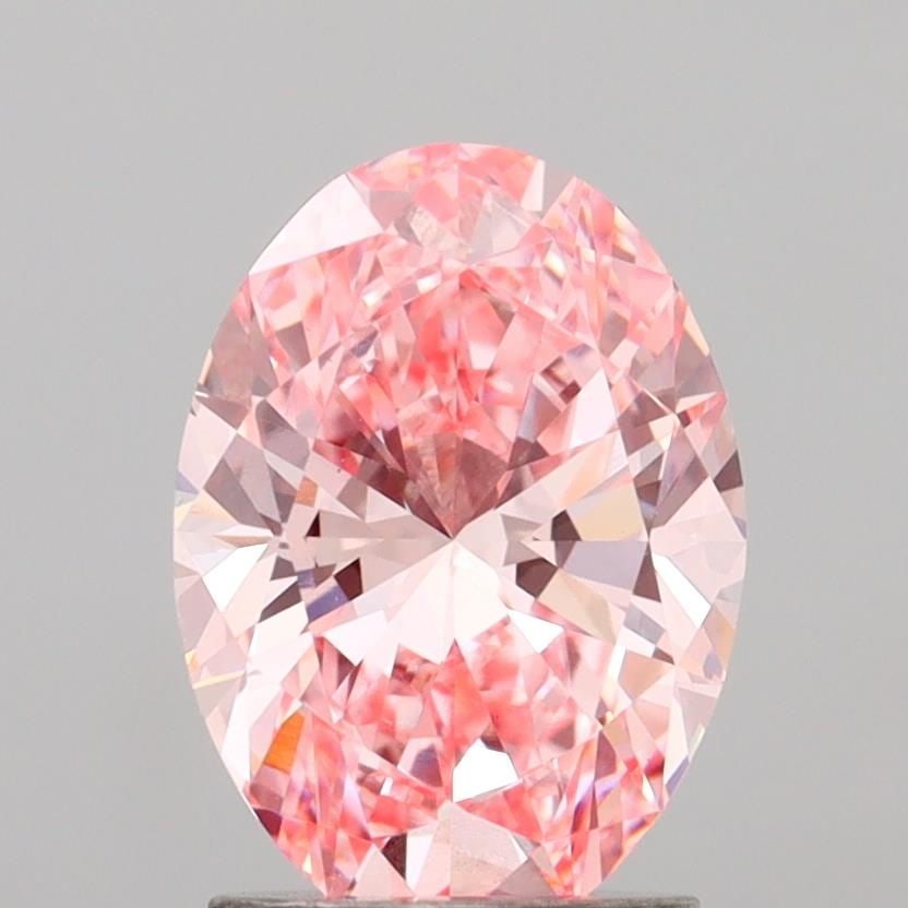 Loose Diamond - OVAL 1.87ct Fancy Vivid Pink VS1: Loose Diamond - OVAL 1.87ct Fancy Vivid Pink VS1 Source: This is a real non-mined Diamond that has been grown in a lab Shape: OVAL Carats: 1.87 Color: Fancy Vivid Pink Certification: IGI Video: