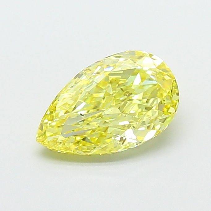 Loose Diamond - PEAR 1.76ct Fancy Vivid Yellow SI1: Loose Diamond - PEAR 1.76ct Fancy Vivid Yellow SI1 Source: This is a real non-mined Diamond that has been grown in a lab Shape: PEAR Carats: 1.76 Color: Fancy Vivid Yellow Certification: IGI Video: