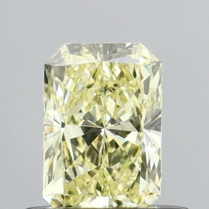 Loose Diamond - RADIANT 0.63ct Fancy Yellow VS1: Loose Diamond - RADIANT 0.63ct Fancy Yellow VS1 Source: This is a real non-mined Diamond that has been grown in a lab Shape: RADIANT Carats: 0.63 Color: Fancy Yellow Certification: IGI PLEASE NOTE: Fr