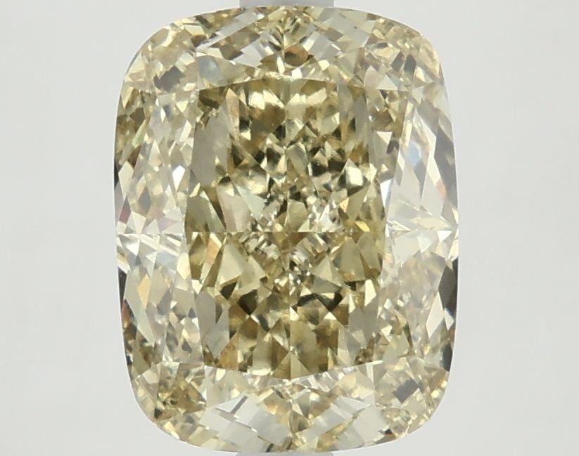 Loose Diamond - CUSHION BRILLIANT 3.75ct Fancy Vivid Yellow VS2: Loose Diamond - CUSHION BRILLIANT 3.75ct Fancy Vivid Yellow VS2 Source: This is a real non-mined Diamond that has been grown in a lab Shape: CUSHION BRILLIANT Carats: 3.75 Color: Fancy Vivid Yellow Ce
