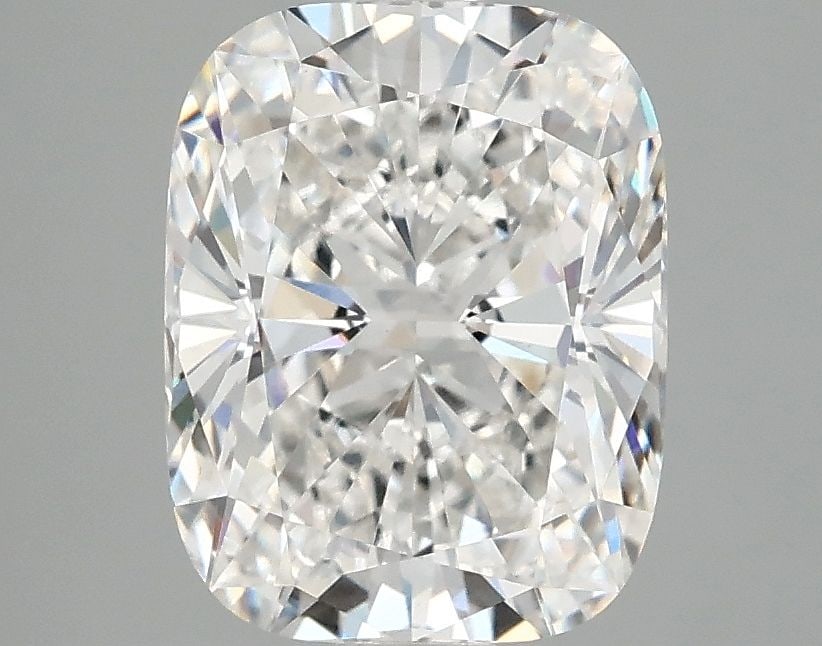 Loose Diamond - CUSHION MODIFIED 2.59ct F VVS2: Loose Diamond - CUSHION MODIFIED 2.59ct F VVS2 Source: This is a real non-mined Diamond that has been grown in a lab Shape: CUSHION MODIFIED Carats: 2.59 Color: F Clarity: VVS2 Certification: IGI Vide