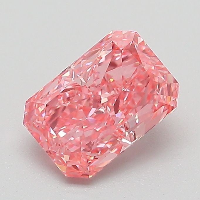 Loose Diamond - RADIANT 1.07ct Fancy Vivid Pink VVS2: Loose Diamond - RADIANT 1.07ct Fancy Vivid Pink VVS2 Source: This is a real non-mined Diamond that has been grown in a lab Shape: RADIANT Carats: 1.07 Color: Fancy Vivid Pink Certification: IGI PLEASE