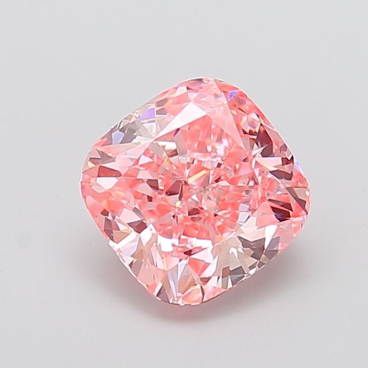 Loose Diamond - CUSHION MODIFIED 3.09ct Fancy Vivid Pink VS1: Loose Diamond - CUSHION MODIFIED 3.09ct Fancy Vivid Pink VS1 Source: This is a real non-mined Diamond that has been grown in a lab Shape: CUSHION MODIFIED Carats: 3.09 Color: Fancy Vivid Pink
