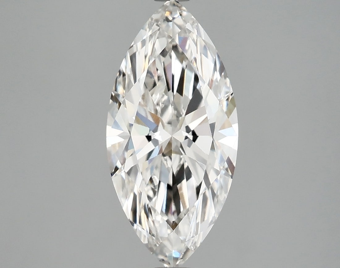 Loose Diamond - MARQUISE 2.44ct F VVS2: Loose Diamond - MARQUISE 2.44ct F VVS2 Source: This is a real non-mined Diamond that has been grown in a lab Shape: MARQUISE Carats: 2.44 Color: F Clarity: VVS2 Certification: IGI Condition: